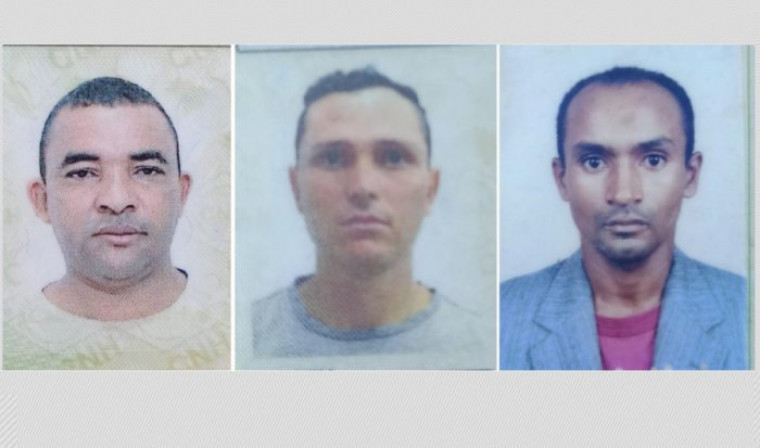 Vítimas do triplo homicídio em Araguaína