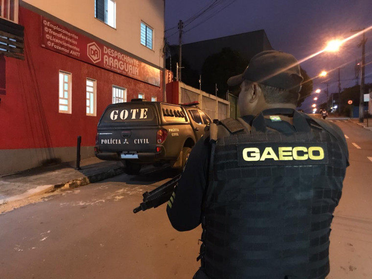 Operação do Gaeco em Araguaína e outras cidades