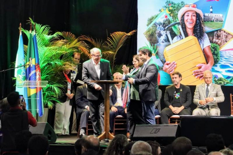 O vice-presidente Geraldo Alckmin participou da cerimônia