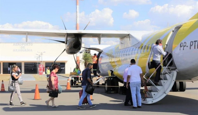 Passaredo anuncio o fim do voo na rota Araguaína-Palmas