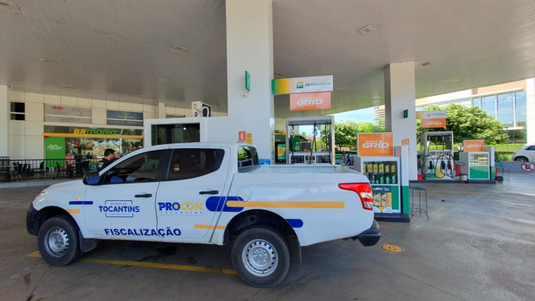 Os fiscais do Procon Tocantins têm monitorado os preços dos combustíveis