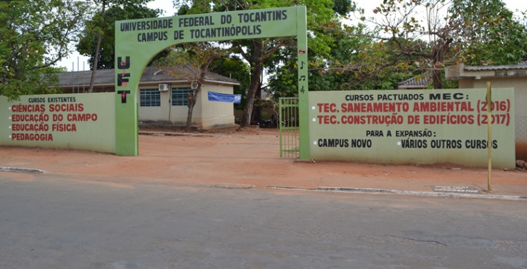 Campus da UFT em Tocantinópolis