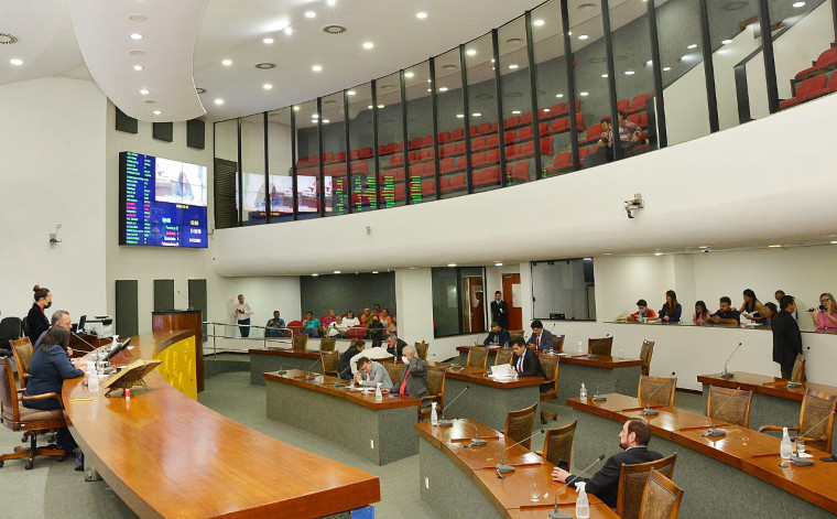 Plenário da Assembleia Legislativa.