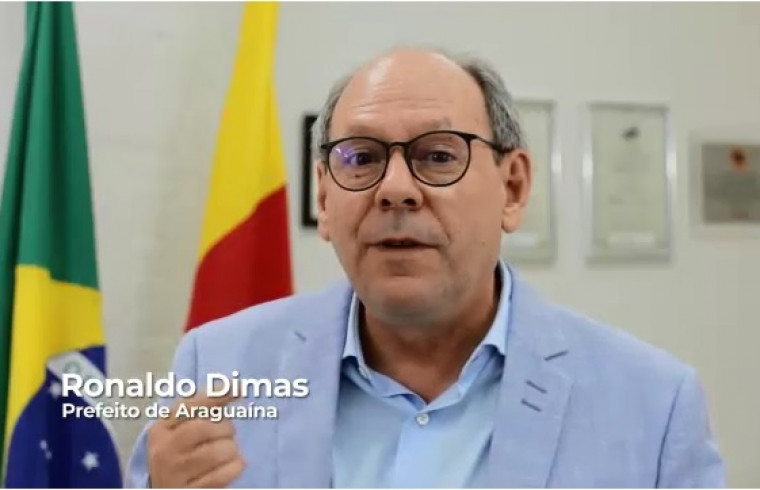 Ronaldo Dimas anuncia cancelamento da taxa de lixo na conta de água