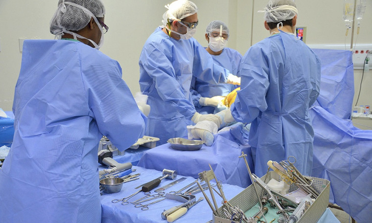 Cirurgia ortopédica no Sistema Único de Saúde (SUS) no Tocantins.
