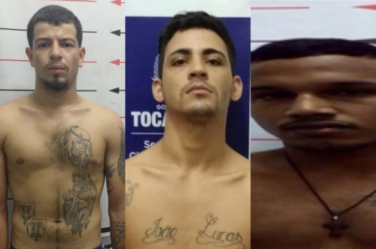 Três fugitivos da Casa de Prisão Provisória de Guaraí