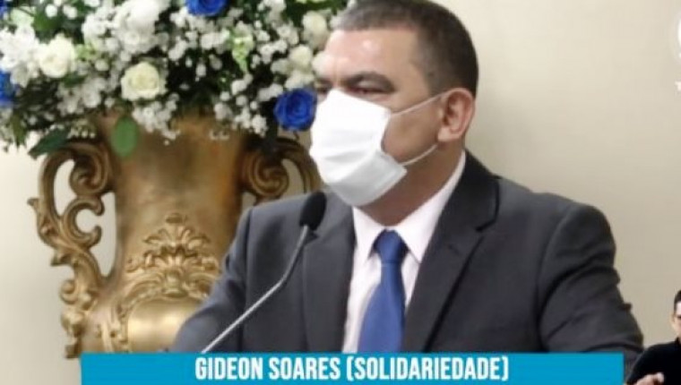 Vereador Gideon Soares, presidente da Câmara de Araguaína