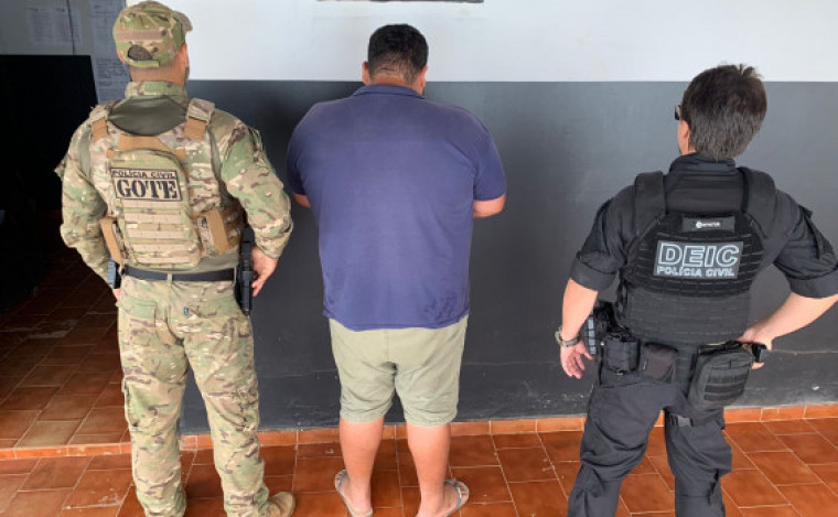 Homem é preso por comércio irregular de arma de fogo em, Formoso do Araguaia