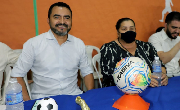 governador prestigiou a final da 8ª Copa Jalapão de Futsal