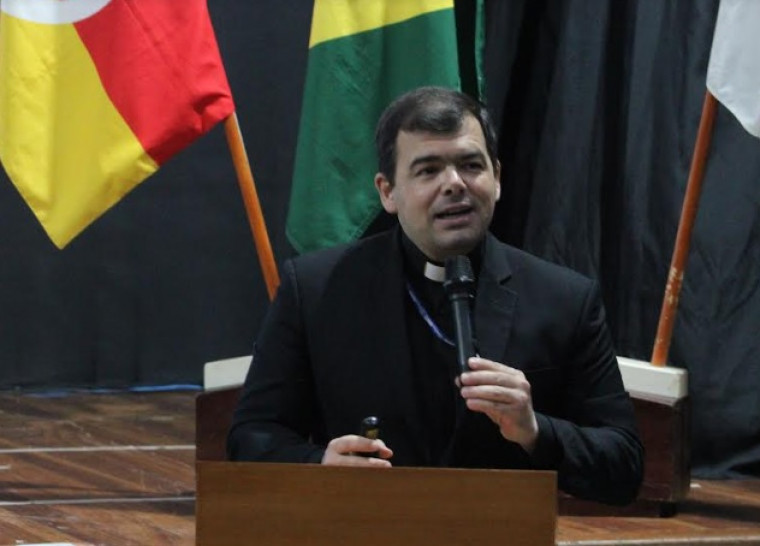 Padre Bruno Rodrigues, diretor presidente do Hospital Dom Orione.