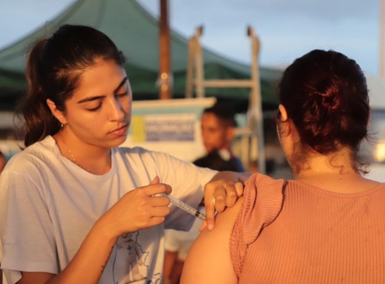 As vacinas contra a covid-19 estão disponíveis em todas as UBS de Araguaína