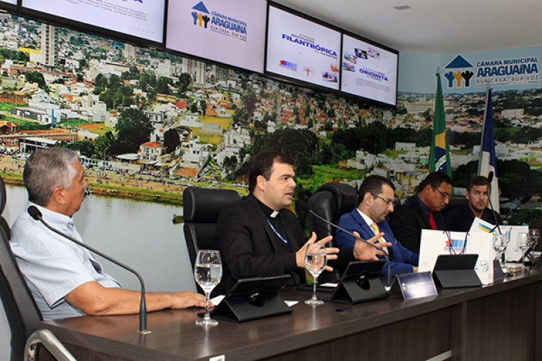 Balanço social e apostólico do HDO na Câmara de Araguaína.