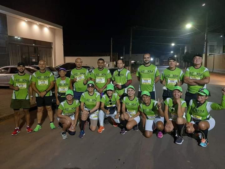 Grupo de atletas promovem maratonas nas cidades tocantinenses.