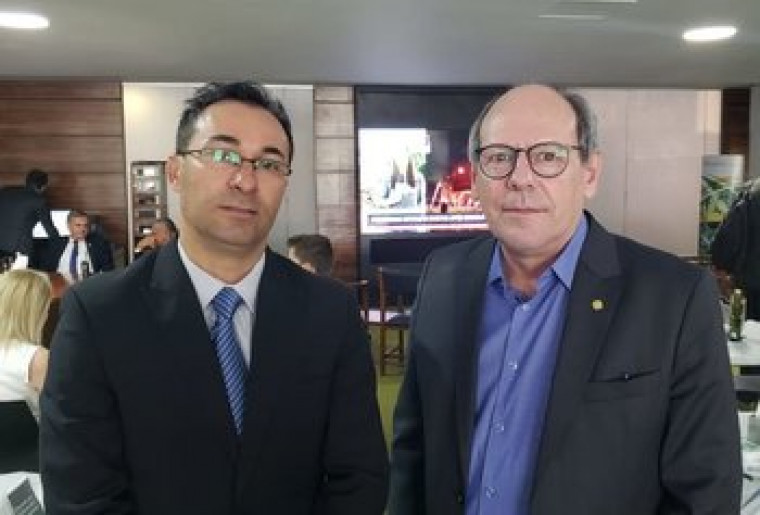 Dimas colocou Wagner Rodrigues na presidência do PTB do Tocantins