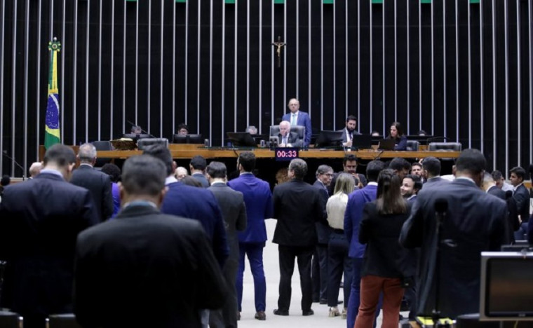 Plenário da Câmara dos Deputados.