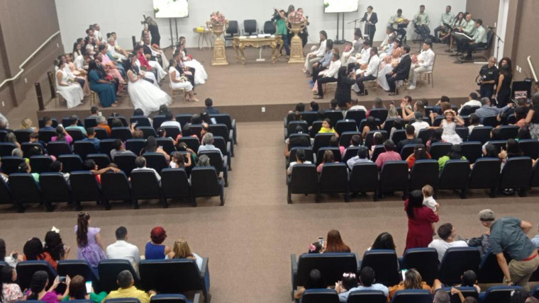 Casamento comunitário promovido pelo CEJUSC de Araguaína.
