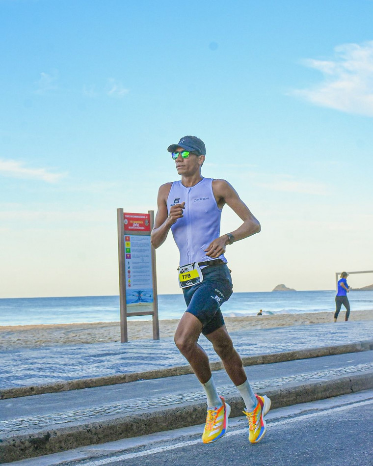 Atleta participou da 22ª edição da Maratona do Rio, o maior Festival de Corridas da América Latina.