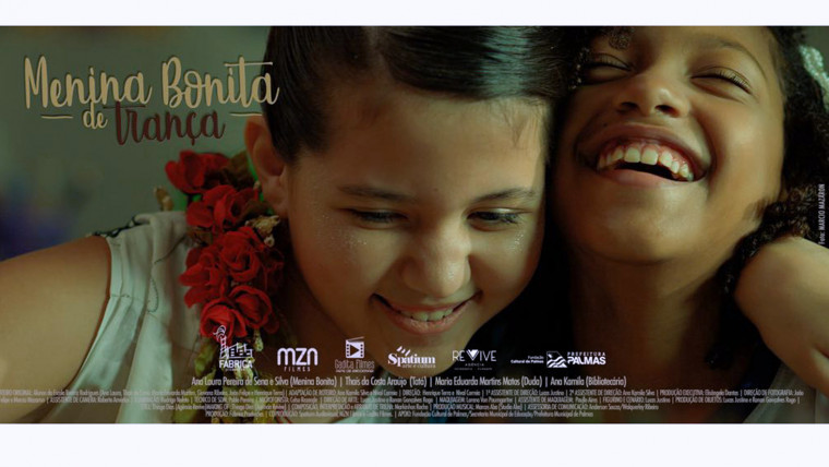 O filme Menina Bonita de Trança é uma ideia original dos alunos da Escola Municipal Beatriz Rodrigue