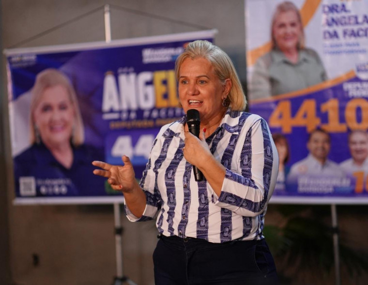 Dra Ângela da Facit é candidata a deputada federal