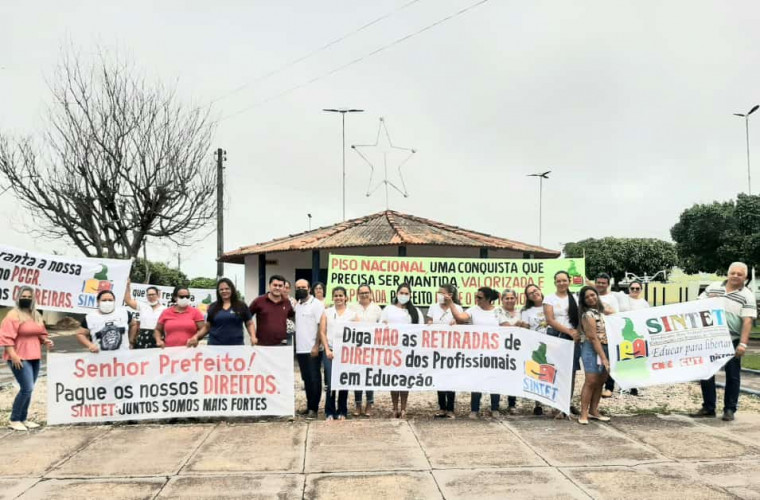 Manifestação em Bandeirantes do Tocantins