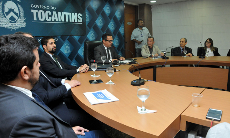 A reforma foi apresentada nesta sexta-feira, 1º de fevereiro, na sala de reuniões do Palácio Araguai