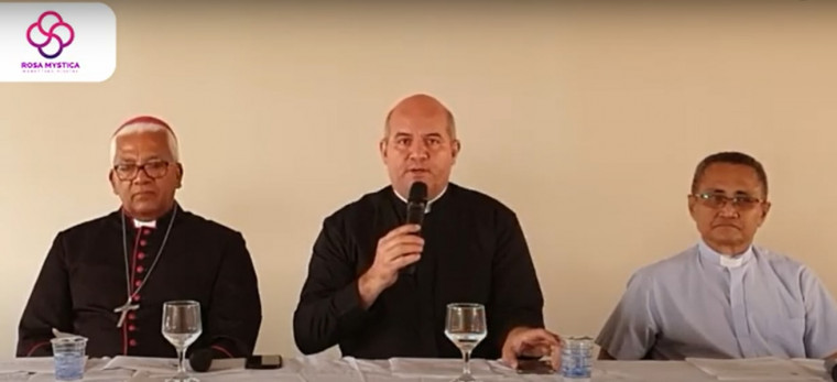Coletiva sobre o anúncio da nova Diocese de Araguaína.