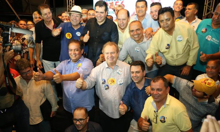 O governador reafirmou a aliança coom o prefeito Ronaldo Dimas