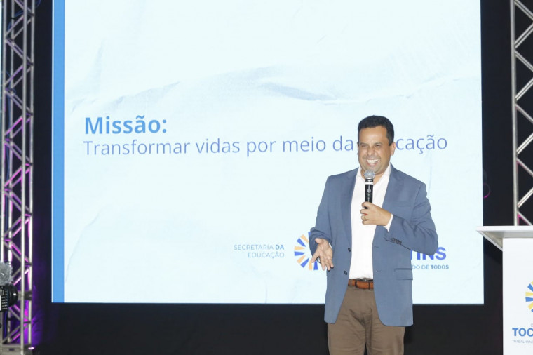 Secretário da Educação, Fábio Vaz, frisou a importância dos gestores na melhoria dos índices do Ideb