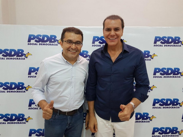 Artur Ribeiro e Athaíde Oliveira: vice-presidente e presidente do estadual do PSDB