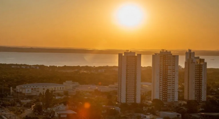 Palmas está entre as capitais brasileiras com altas temperaturas nesta terça-feira.