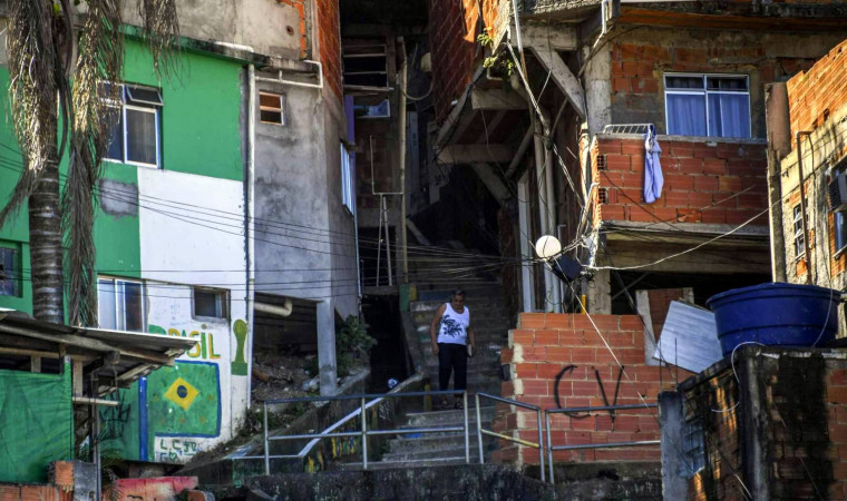 Favela de Santa Maria no Rio de Janeiro