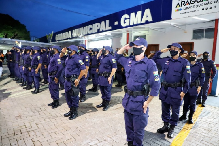 Guardas municipais de Araguaína