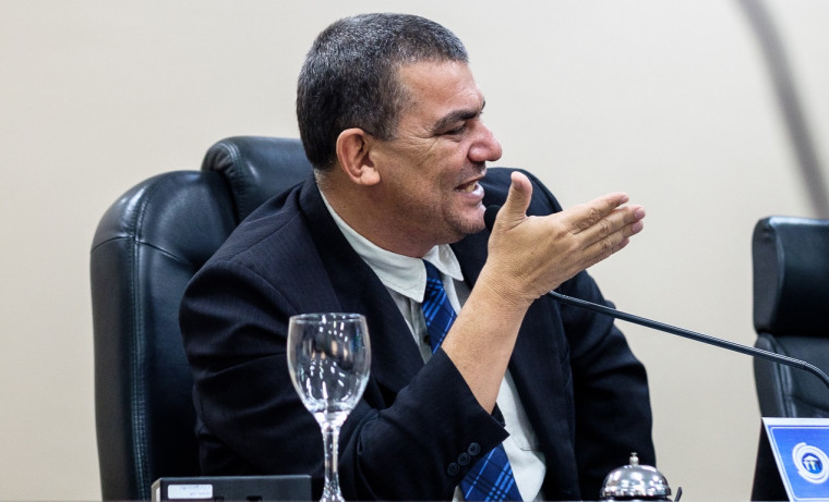 Vereador Gideon Soares é o atual presidente da Câmara de Araguaína