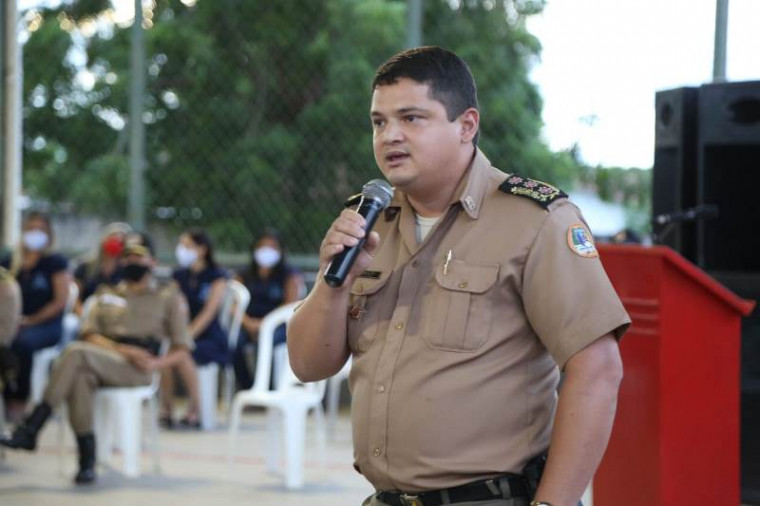 Chefe de Estado Maior da Polícia Militar do Tocantins, coronel Wesley Borges Costa