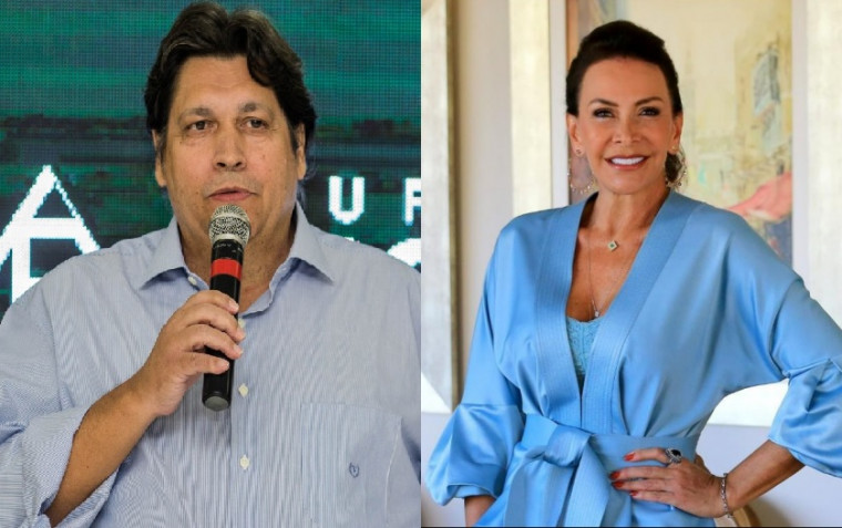 Empresários Edison Tabocão e Lucilene Dutra