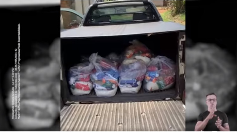 Coligação de Elenil insinua compra de votos com cestas básicas