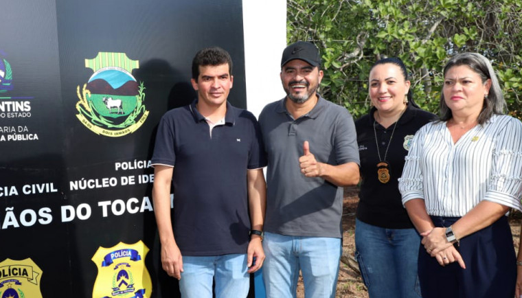 Governador Wanderlei Barbosa inaugurou mais um Núcleo de Identificação da SSP