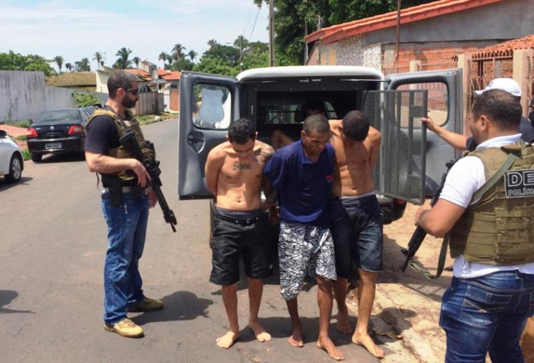 Cinco fugitivos foram capturados