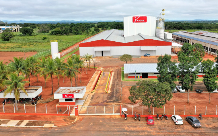 A Vaccinar instalou uma fábrica de nutrição animal em Araguaína, em novembro de 2021.