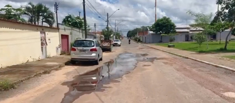 Rua do Residencial Conjunto Patrocínio em Araguaína