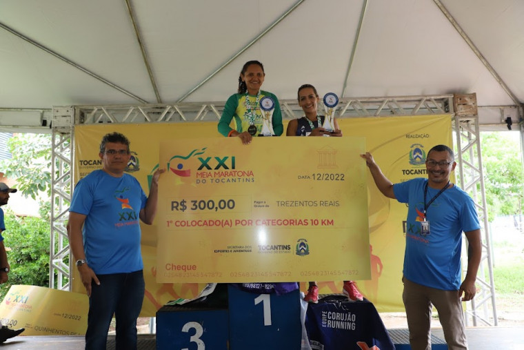 A maranhense Antônia Alves dos Santos se destacou na prova de 10 km na sua categoria.