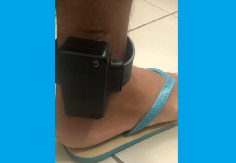 Jovem de 24 usava tornozeleira eletrônica