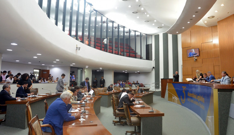 Deputados na Assembleia Legislativa do Tocantins