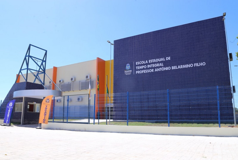 Escola Estadual de Tempo Integral de Pedro Afonso foi uma das grandes obras entregues à comunidade em 2022