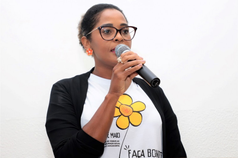 Diretora da Proteção Social Especial do Município, Jocélia Alves