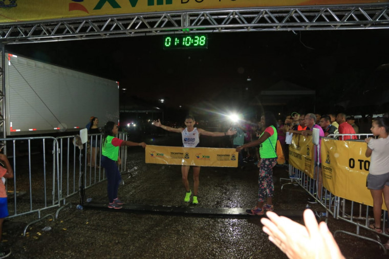 Antônio Wilson vencedor da Meia Maratona