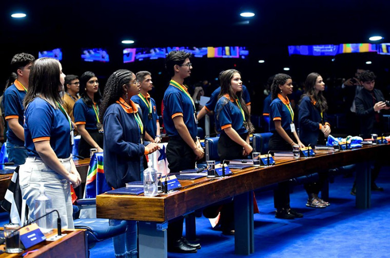 Posse dos Jovens Senadores em Brasília.