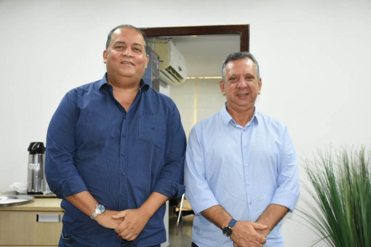 Antonio Andrade e senador Eduardo Gomes