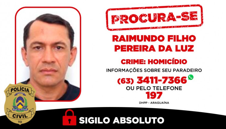 Raimundo Filho Pereira da Luz matou o namorado da ex-mulher