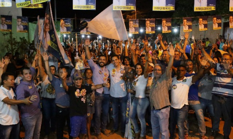 Olyntho em campanha em Araguaína